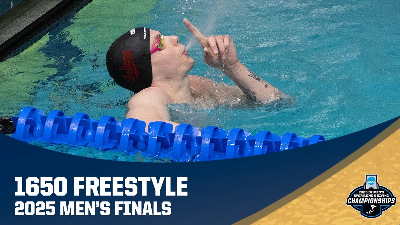 Men's 1650 freestyle | 2025 NCAA swimming championships
