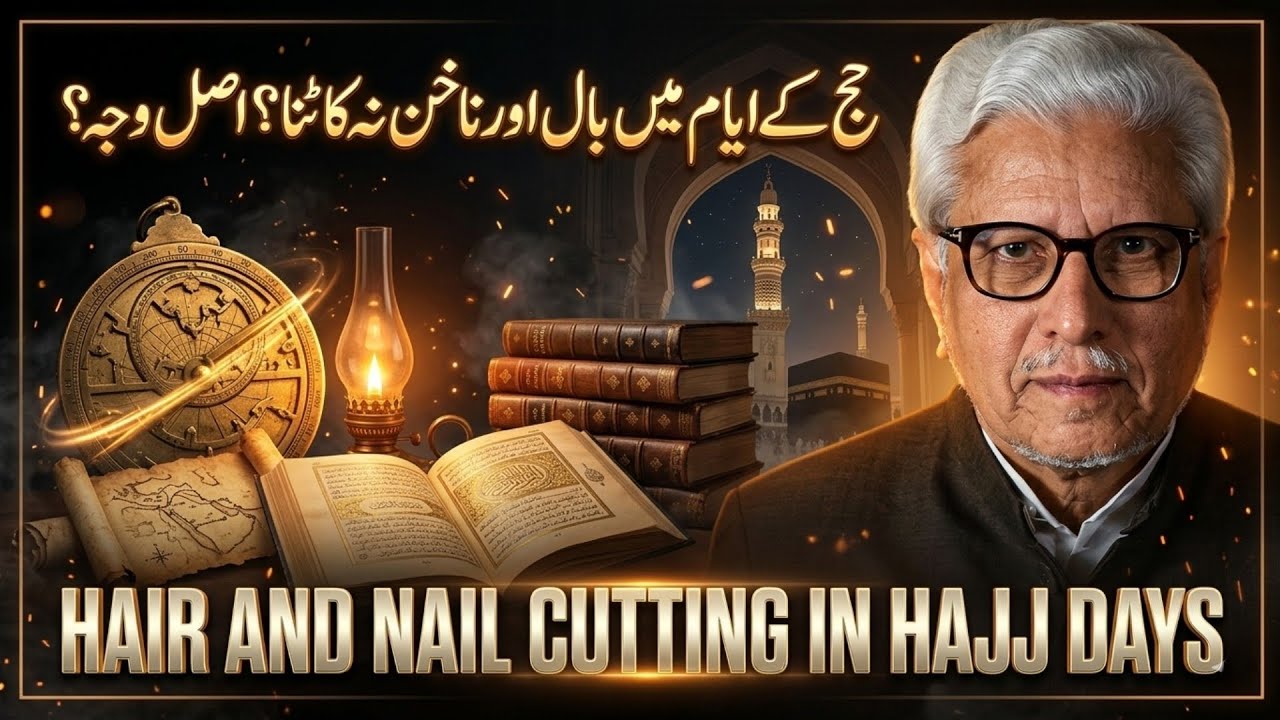 Hair and nail cutting in Hajj days | Javed Ahmad Ghamidi #ghamidi 