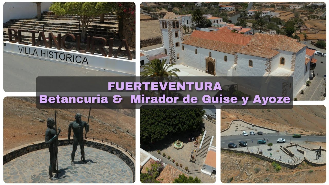 #Fuerteventura 2025 | Betancuria & Mirador Guise y Ayoze | #Drone Tour | 4K@60fps | DJI Flip