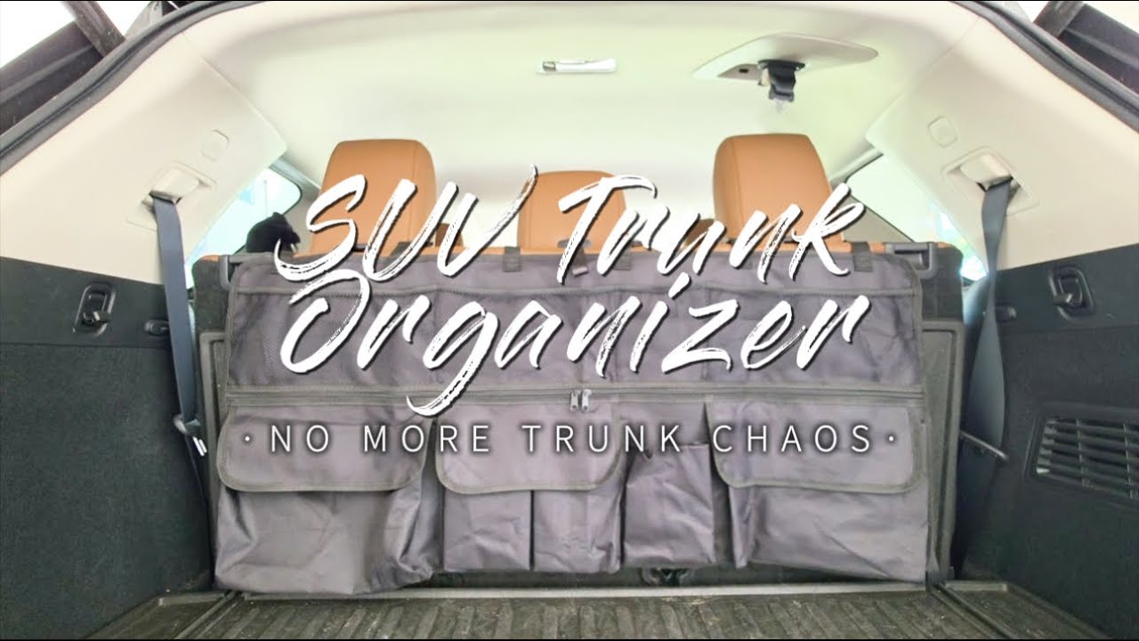 Best Car Trunk Organizer? VAKEEN Hanging Backseat Storage Review for SUV, Van & Sedan