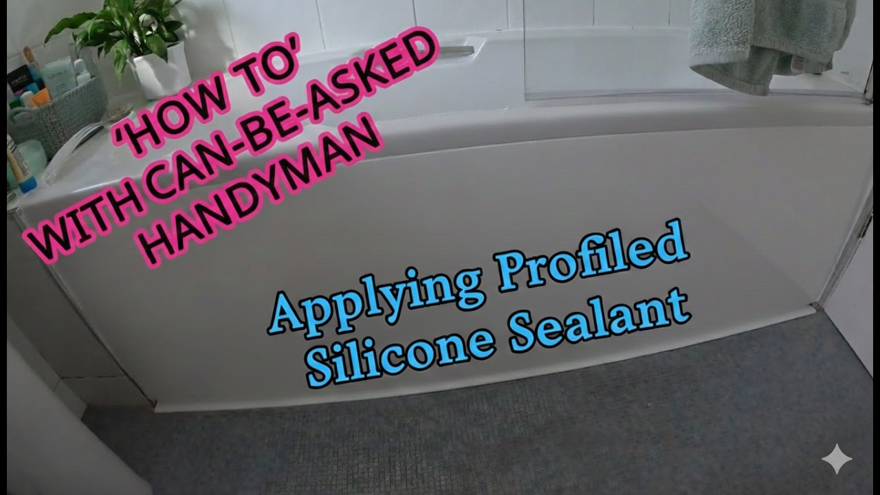 'How To' Apply Profiled Silicone Sealant