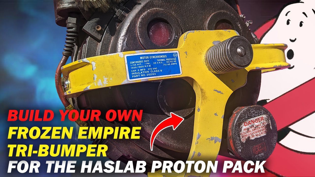 Build your own Ghostbusters Frozen Empire tri-bumper for the Haslab Proton Pack