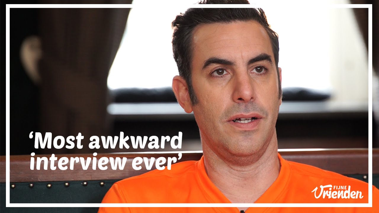 Sacha Baron Cohen most awkward interview ever
