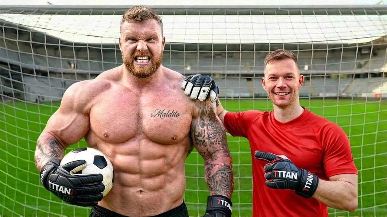 Encarei o goleiro mais forte do mundo!