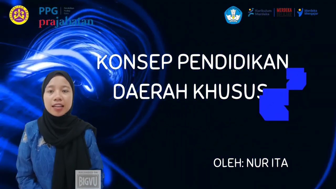 Konsep Pendidikan Daerah Khusus