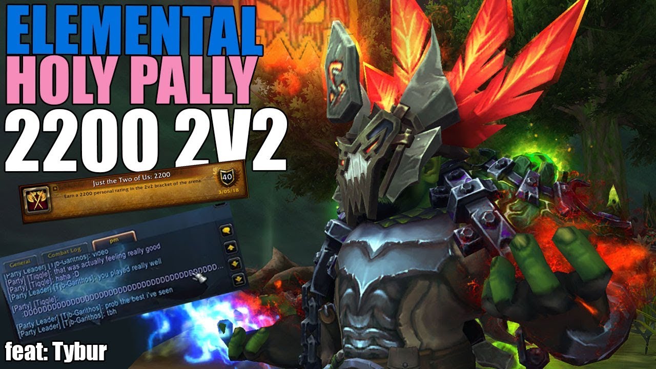 ⚡2200 ACHIEVED 2v2 Arena - ELEMENTAL SHAMAN PVP (WoW Legion 7.3.5)