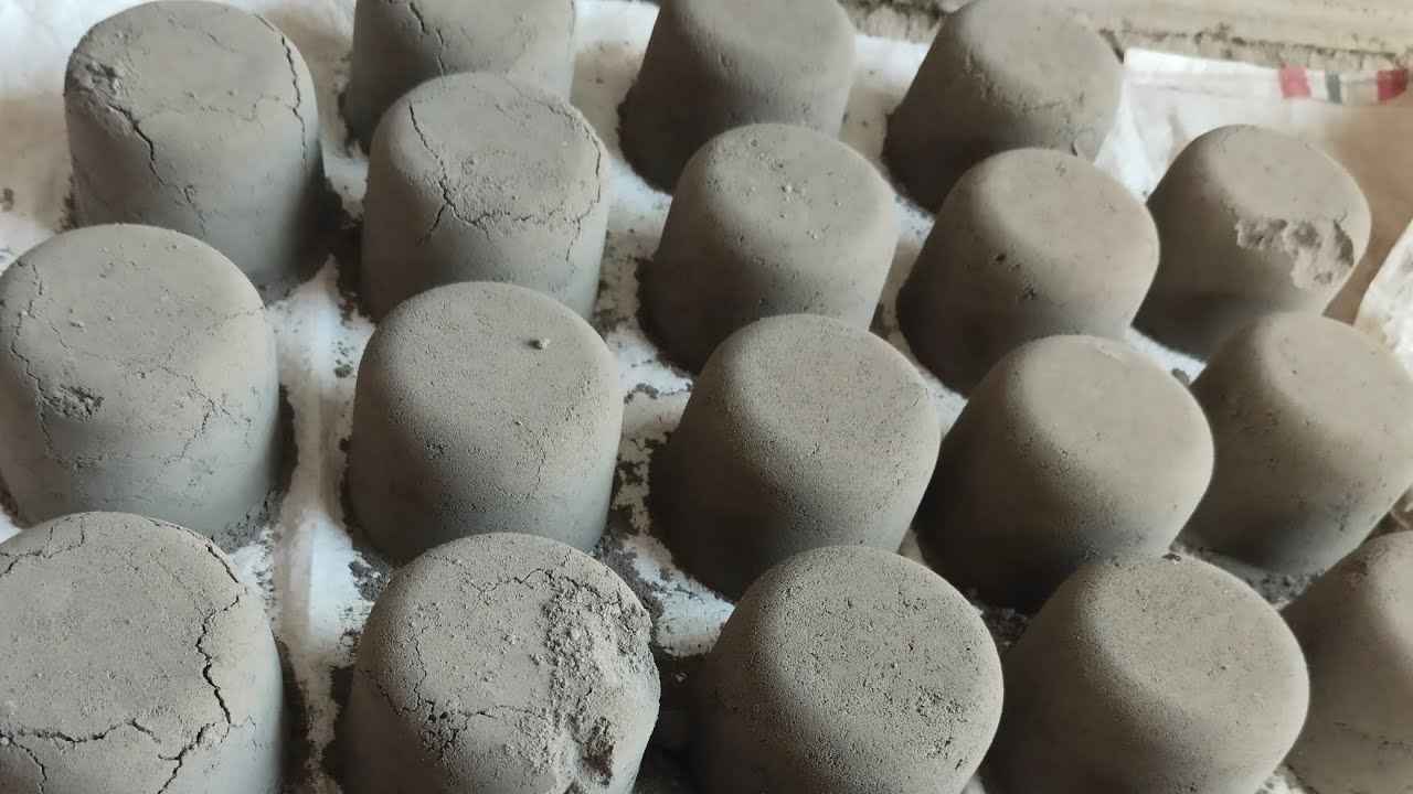 Cement shapes 🩶♥️#satisfying #crunchycrumbles #relaxingsounds #clay #asmr #viralvideo ✨