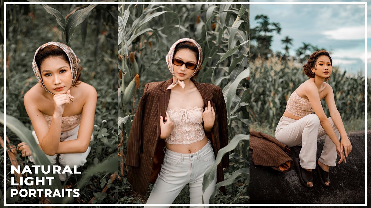 Natural Light Portraits using my Canon 5D mark iii with 50mm STM l Behind the Scenes Photoshoot