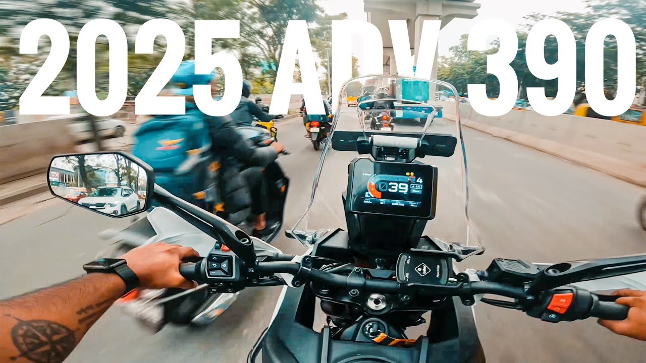 The New ADV 390 2025 Ride POV | 3 Minutes of Pure ADRENALINE RUSH | Bangalore Ride 