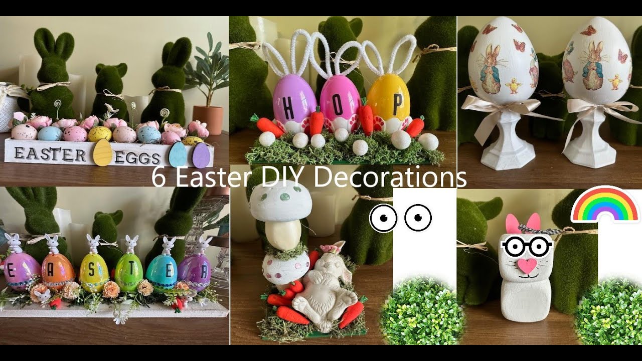 6 Spring-Easter DIY Decorations