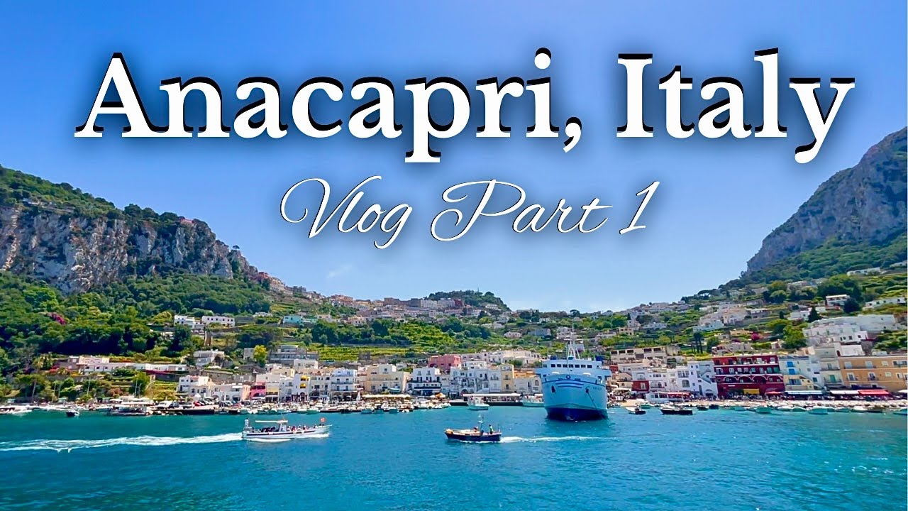 ANACAPRI ITALY VLOG: La Terrazza di Lucullo and Mount Solaro *honest review* pt.1