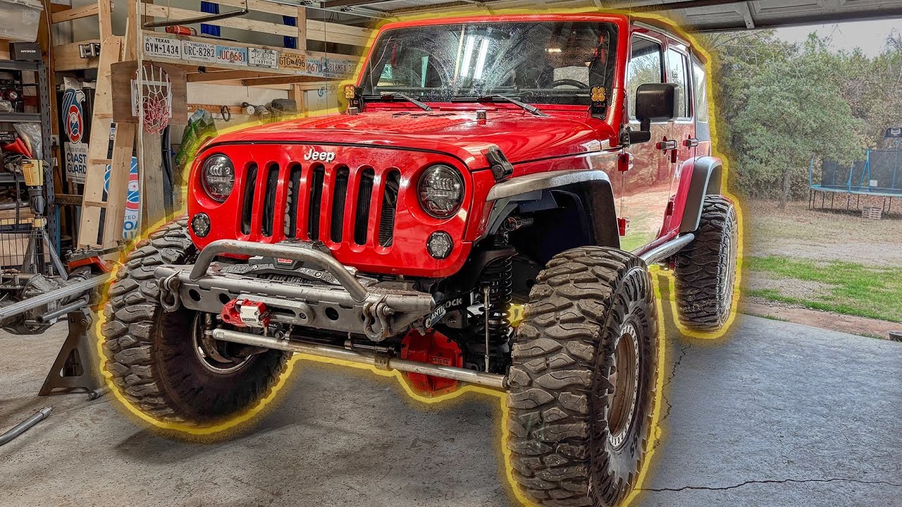 Еще больше проектов по бесконечной сборке Jeep JKU!!