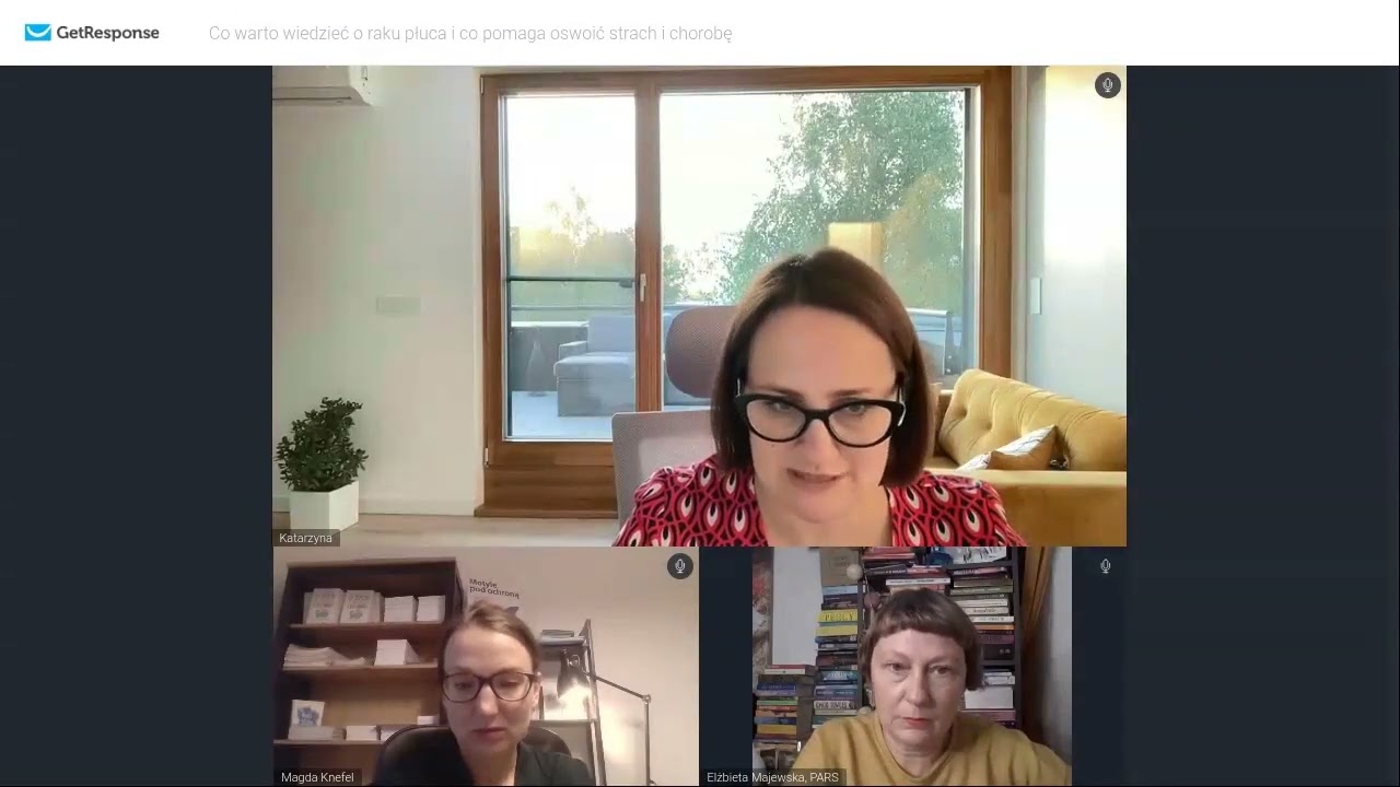 Rak płuca - co warto wiedzieć? Sesja pytań i odpowiedzi - webinar z dr n. med. Katarzyną Stencel
