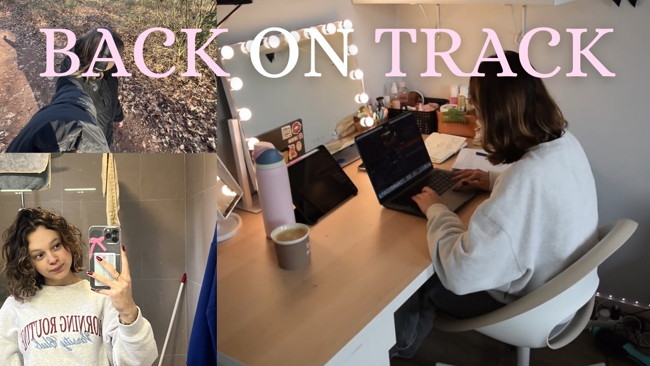 HOW TO get back in routine 🧚‍♀️🫧 getting my life back together.