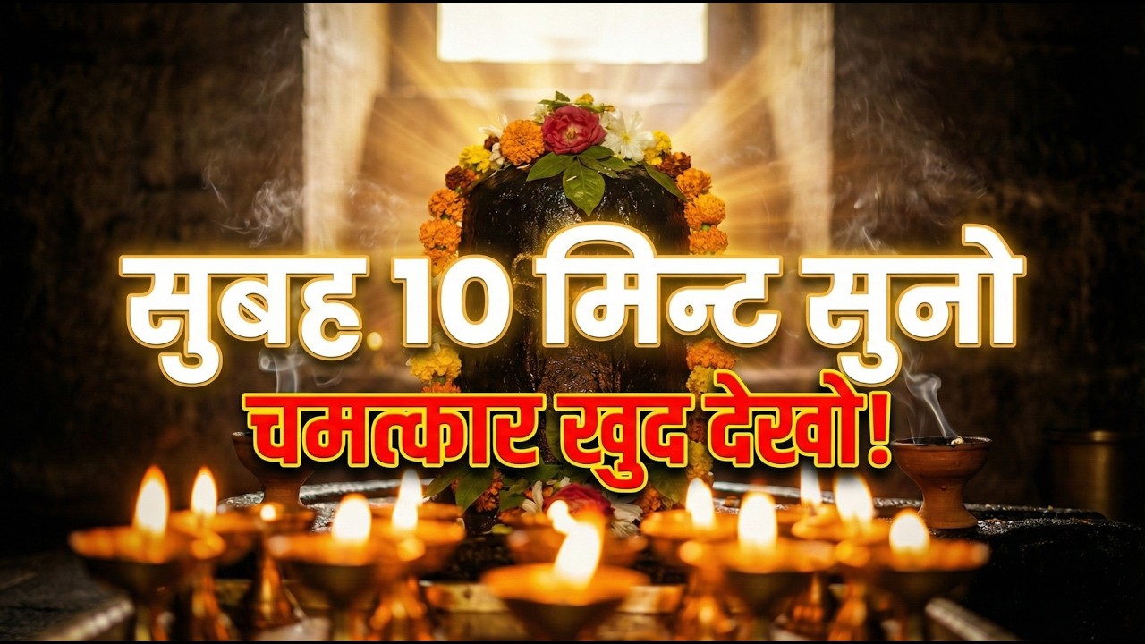 “सिर्फ 10 मिनट सुनो | ॐ नमः शिवाय से बदल जाएगी किस्मत 🔱 हर हर महादेव”