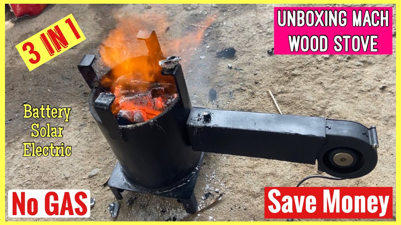 Mach Wood Stove Unboxing | No Gas No Fuel | Save Money
