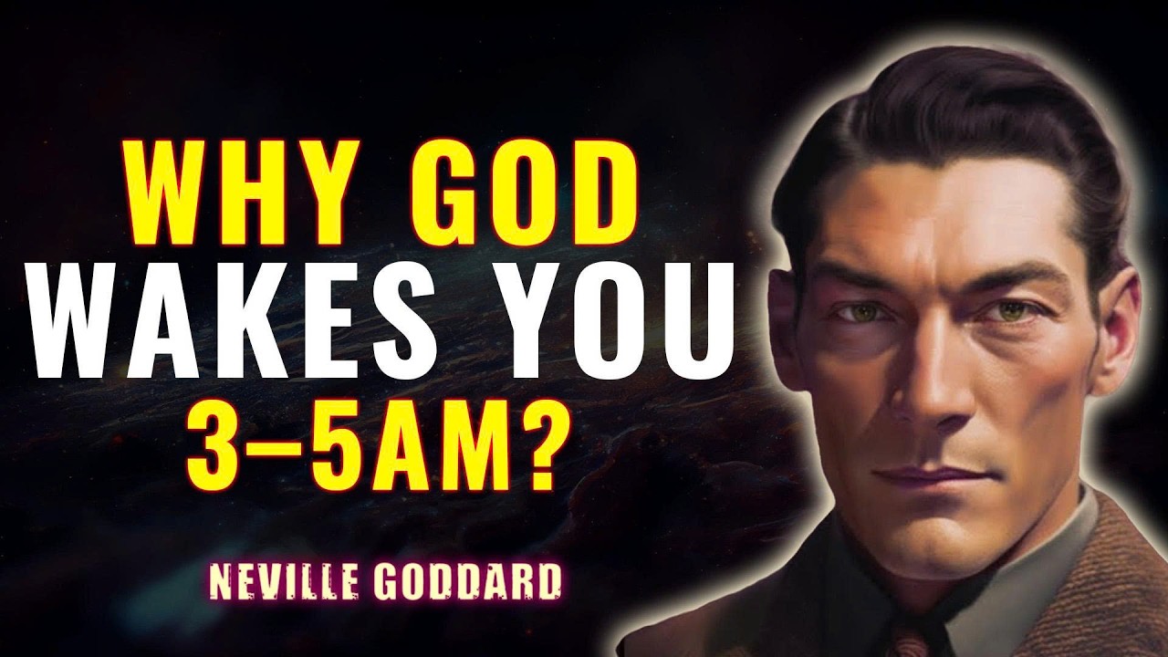 Neville Goddard | Why God Wakes You Up Between 3 AM and 5 AM: A Divine Invitation,Here's why?