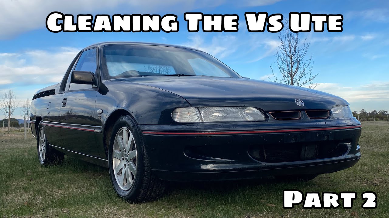Cleaning The Vs Ute