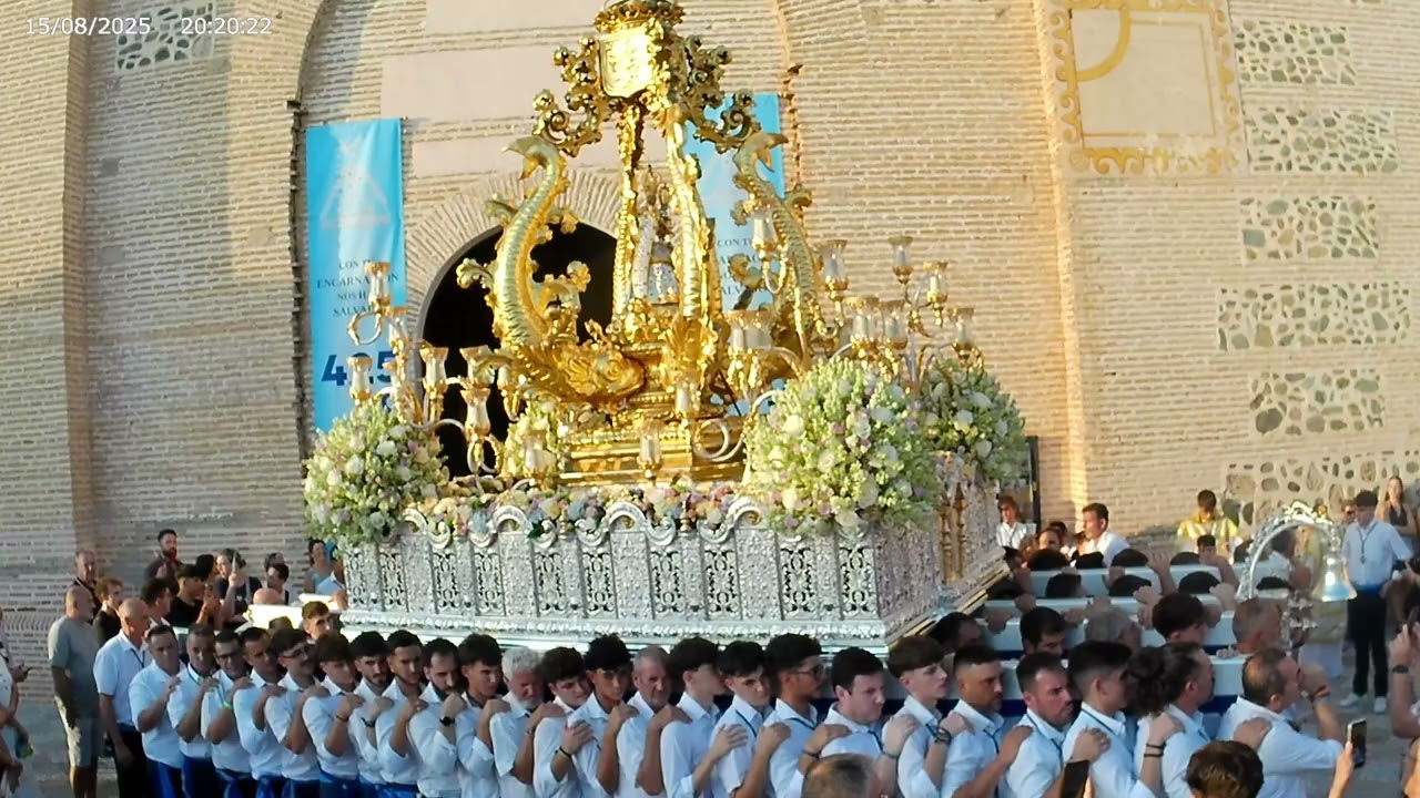 Virgen de la Antigua Coronada. Patrona de Almuñecar 2025