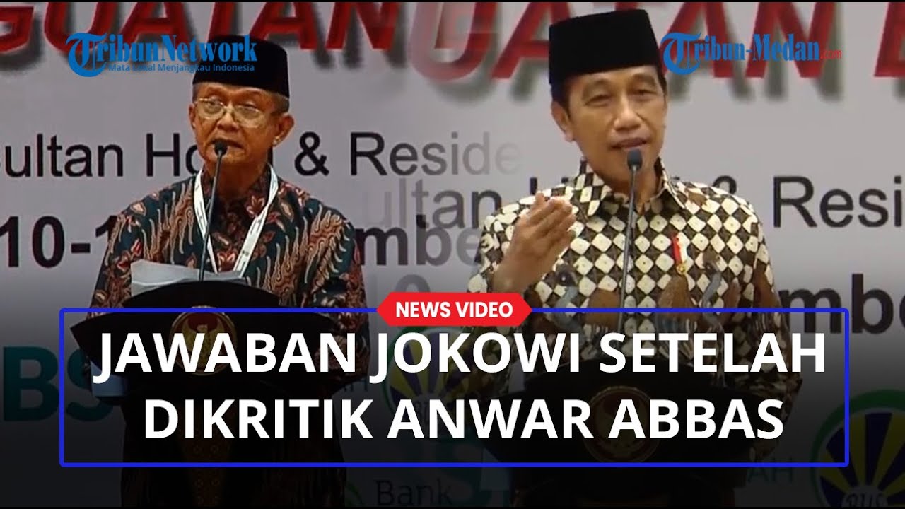 Reaksi Tegas Presiden Jokowi saat 'Dipermalukan' Wakil Ketua MUI Anwar Abbas