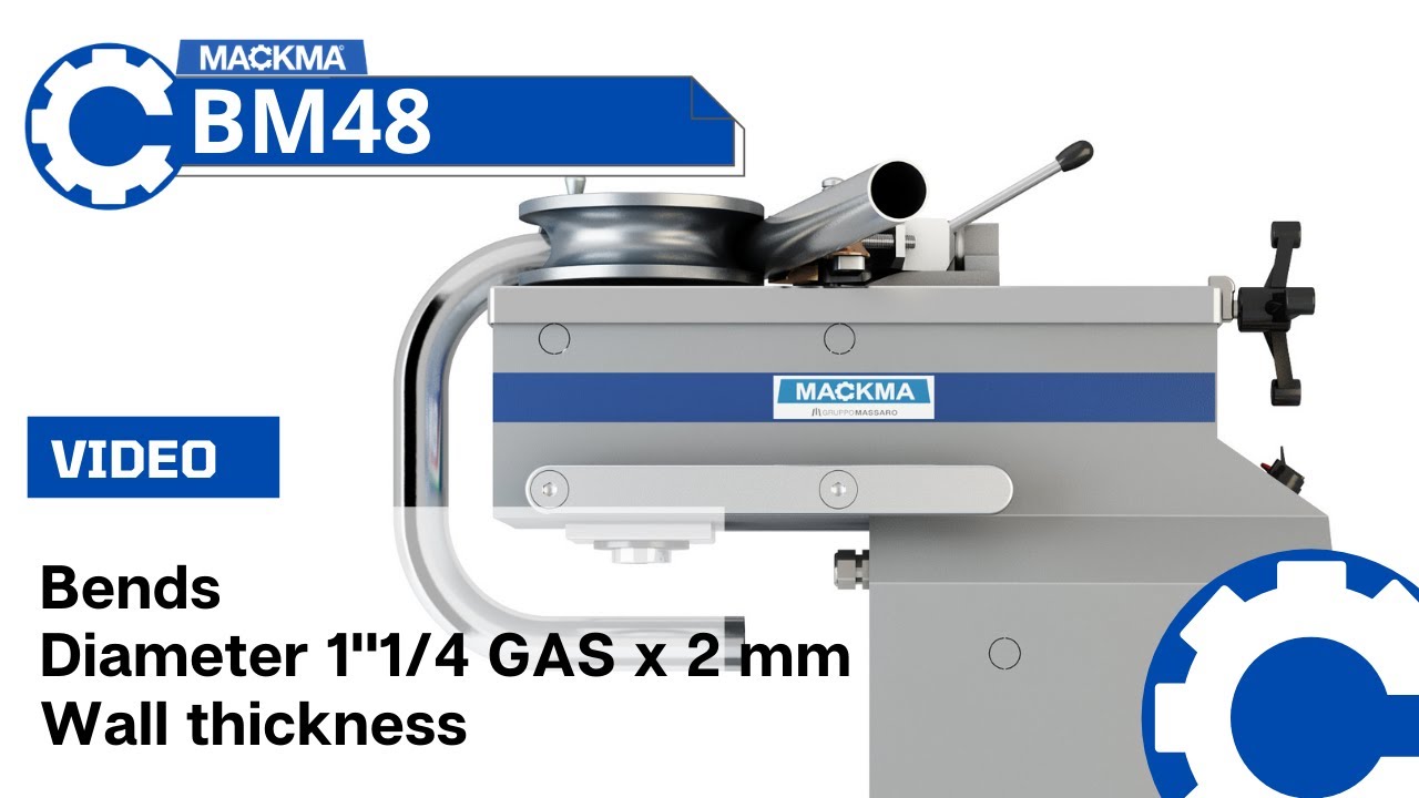 Mackma Machine: BM48 bends diameter 1