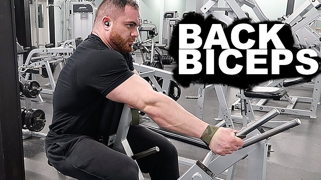 ظهر وبايسبس اوفسيزن BACK AND BICEPS