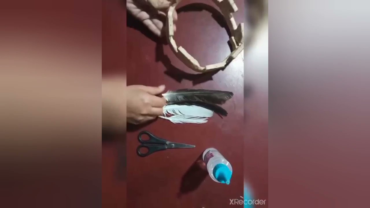 Elaboración de traje inca reciclado