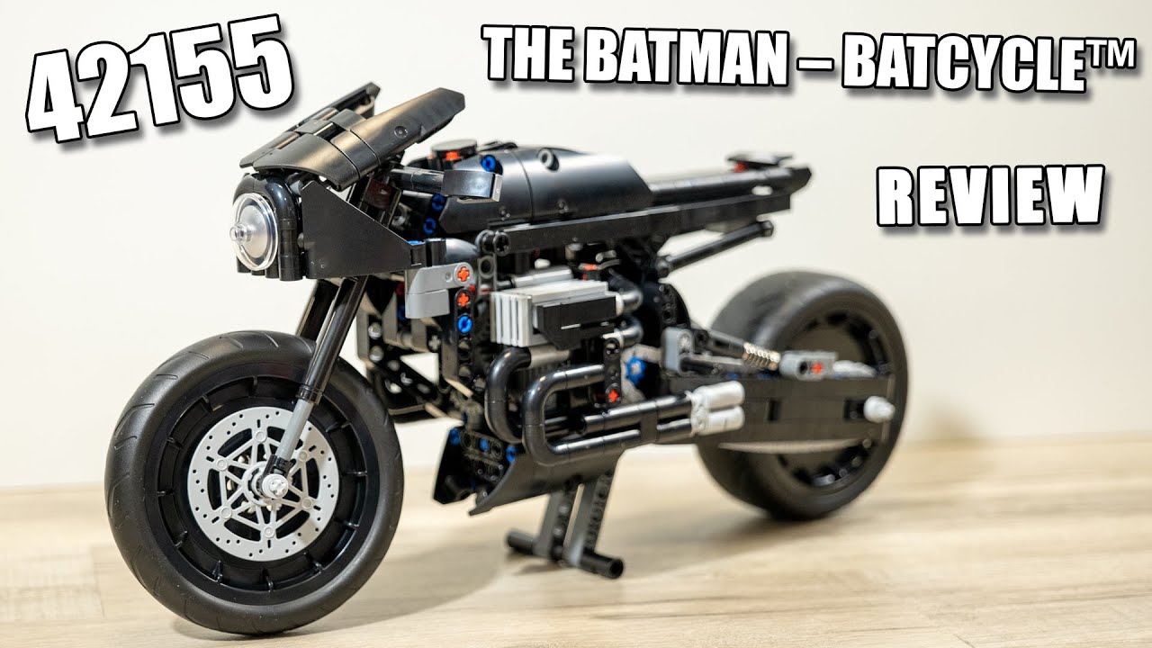 LEGO 42155 Review |  LEGO Technic The BATMAN - BATCYCLE | Review 42155 | LEGO Technic 2023
