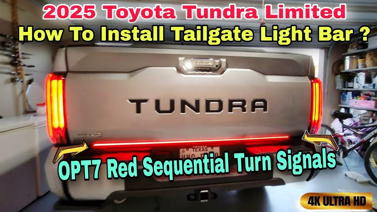 2025 Toyota Tundra | Is OPT7 Tailgate Light Bar 7 Pin Connect Harness Work ?