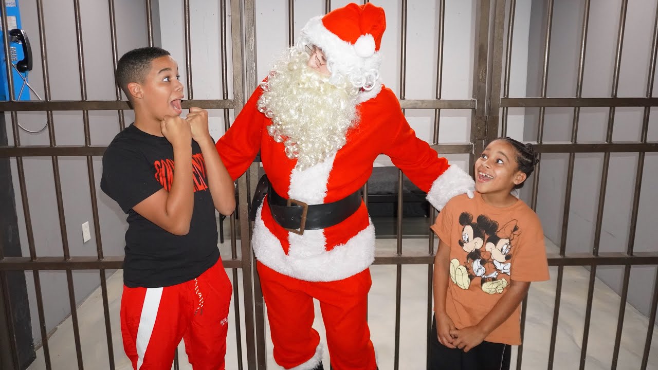 Kids GET SANTA OUT OF JAIL, What Happens Is Shocking | FamousTubeFamily