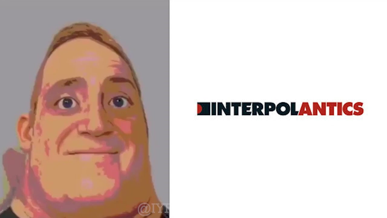 Mr Incredible listens to Interpol