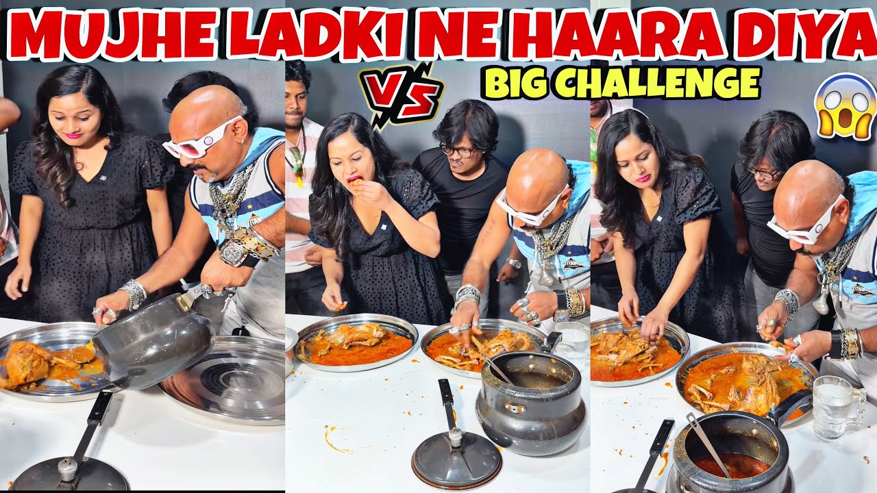Mujhe Ladki Ne Hara Diya 😍 l Ulhas Kamathe l Chicken Leg Piece