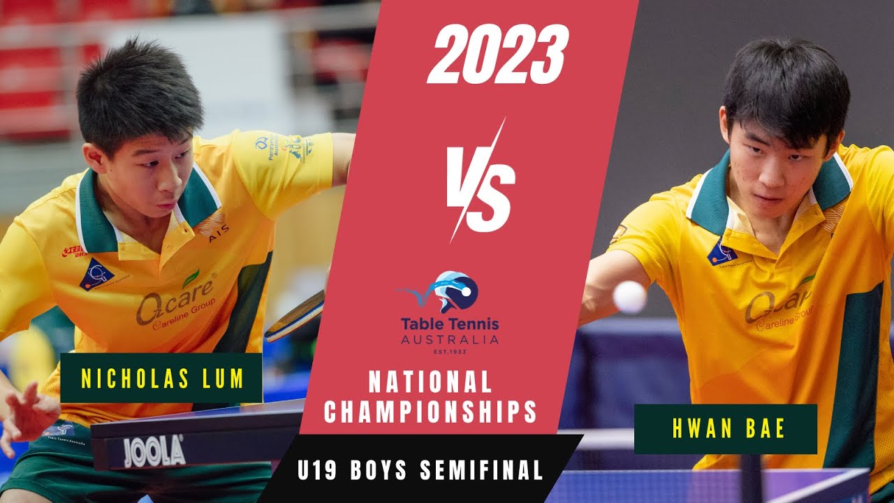 U17 World Number 1 Nicholas Lum vs Hwan Bae | 2023 National Championships | U19 Boys SF | HIGHLIGHTS