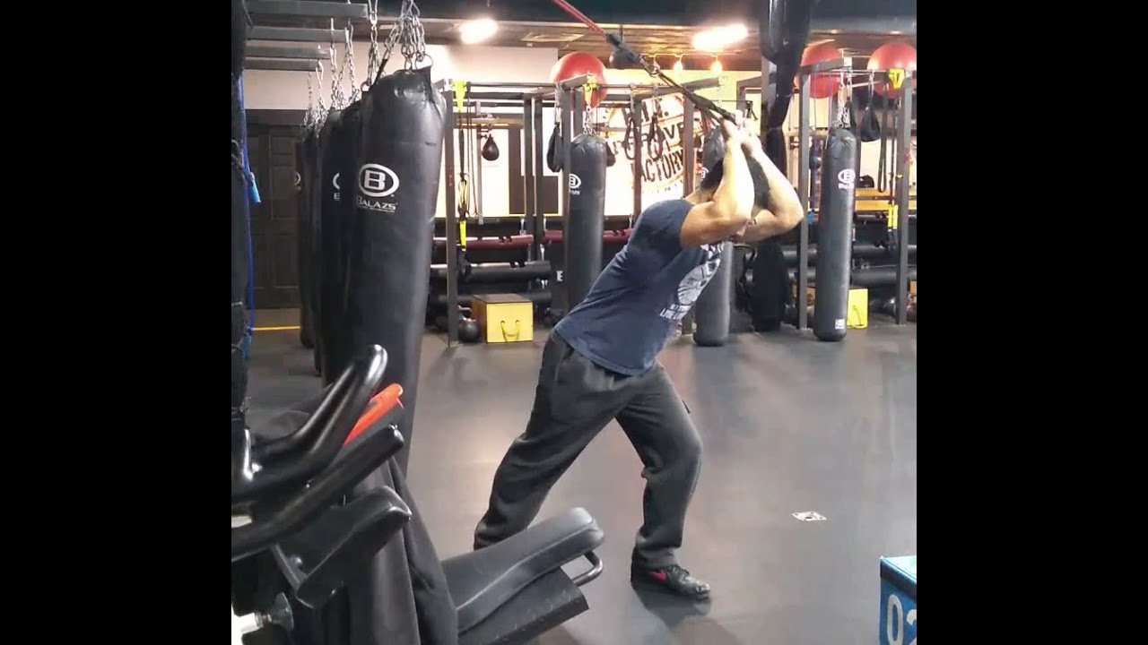 Overhead Tricep Extension - w/Resistance Band