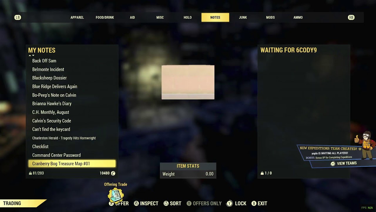 Just hangin in Fallout 76