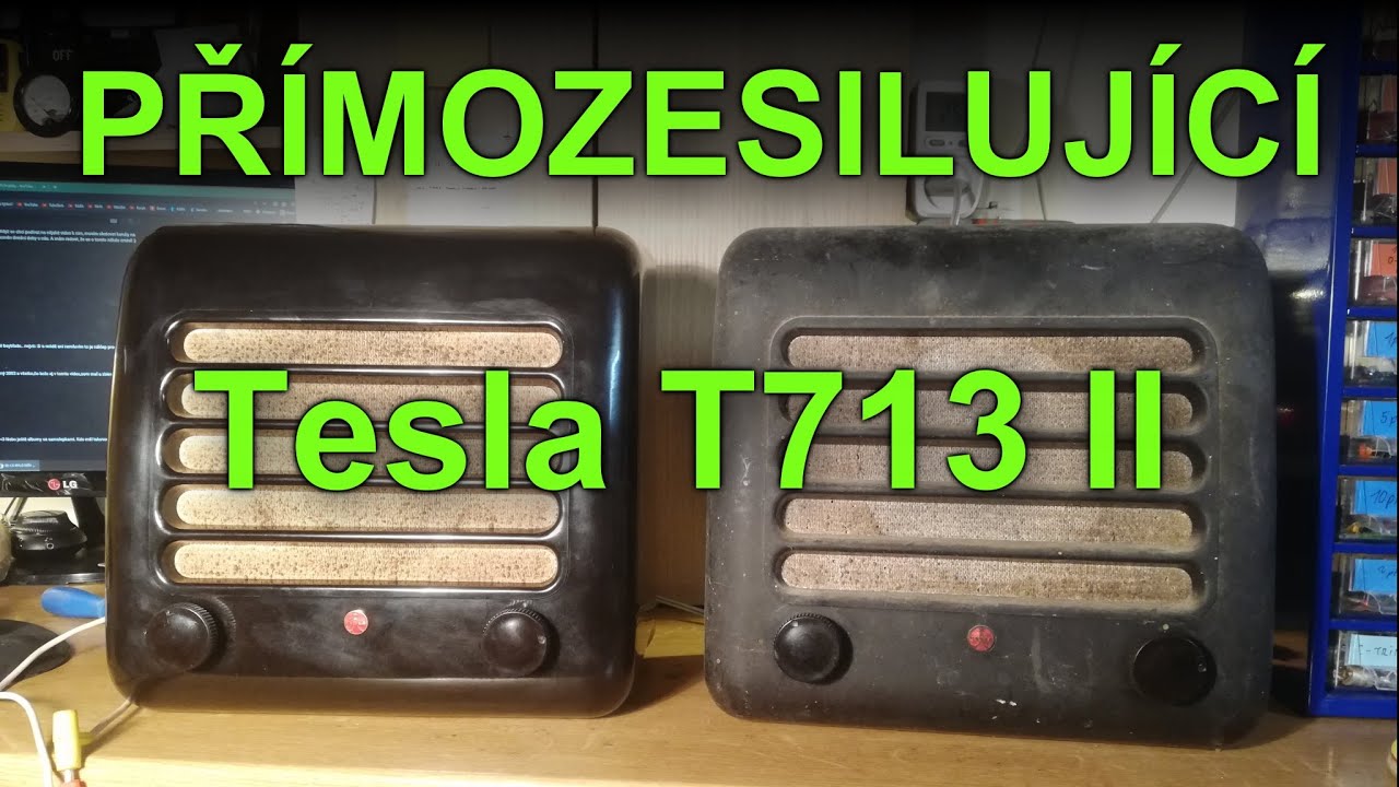 Oprava rádia Tesla T713 II (1. díl)