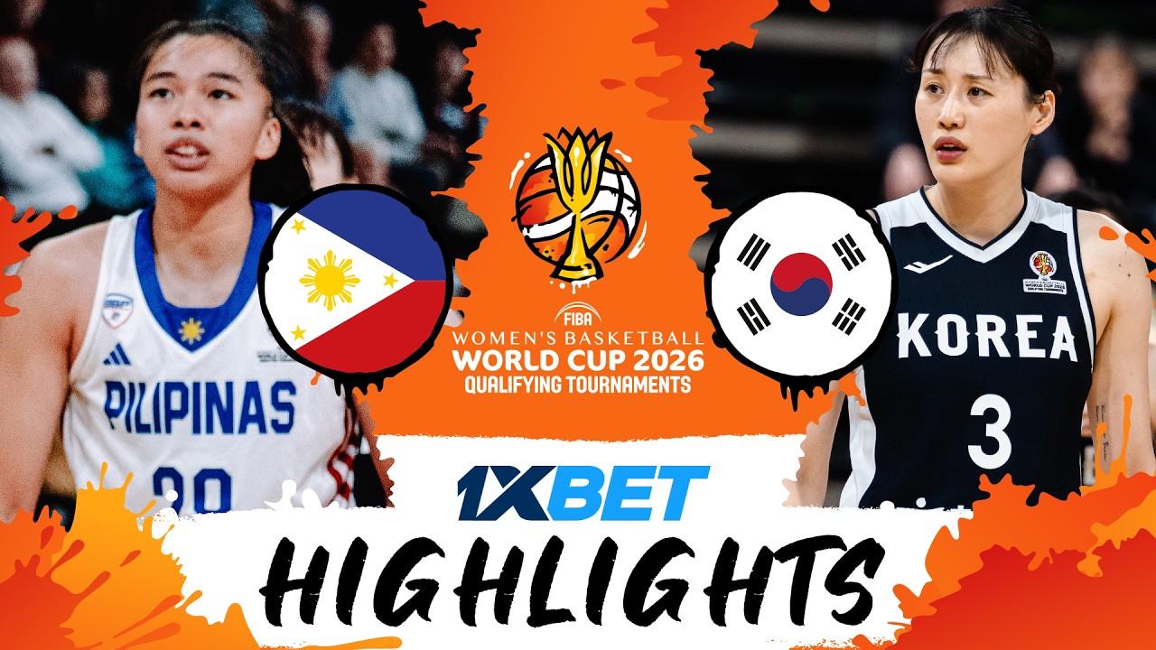 Philippines 🇵🇭 v Korea 🇰🇷 | Highlights | #FIBAWWC 2026 Qualifying Tournament