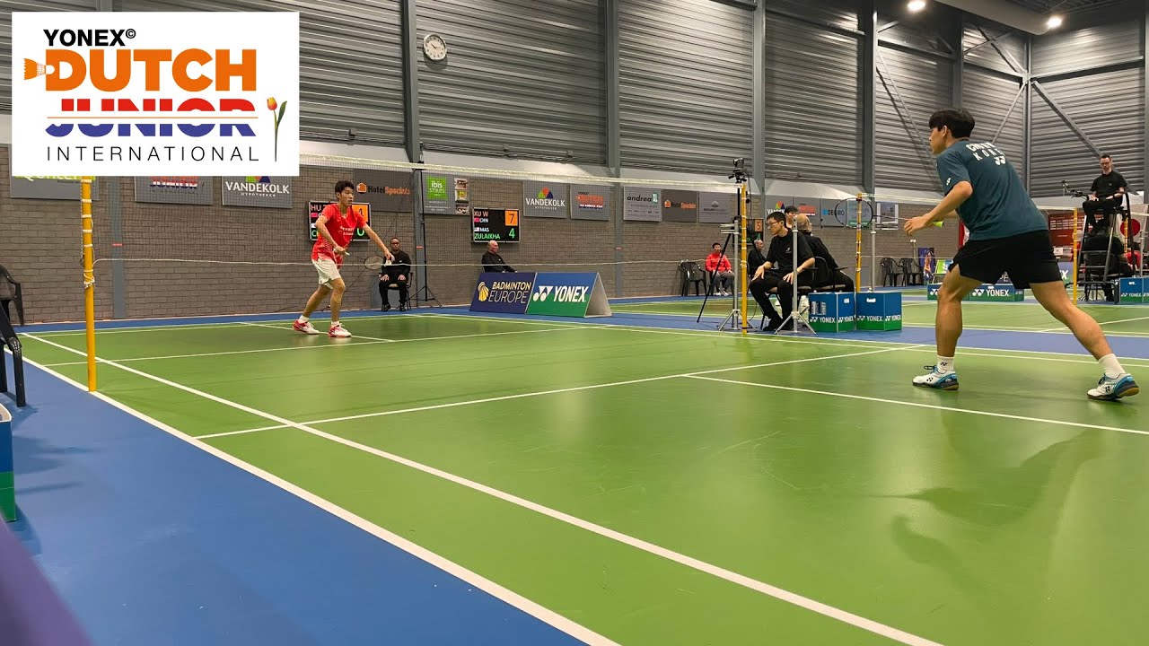 SF, MS, 🇨🇳 Hu Zhe An vs. 🇰🇷 Cho Hyeon Woo - Yonex Dutch Junior International 2024