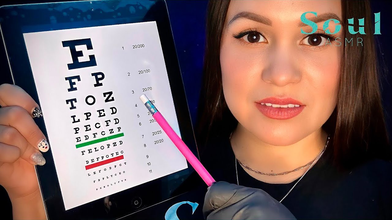 ASMR Examen Relajante de Vista y Sentidos | Roleplay para Dormir