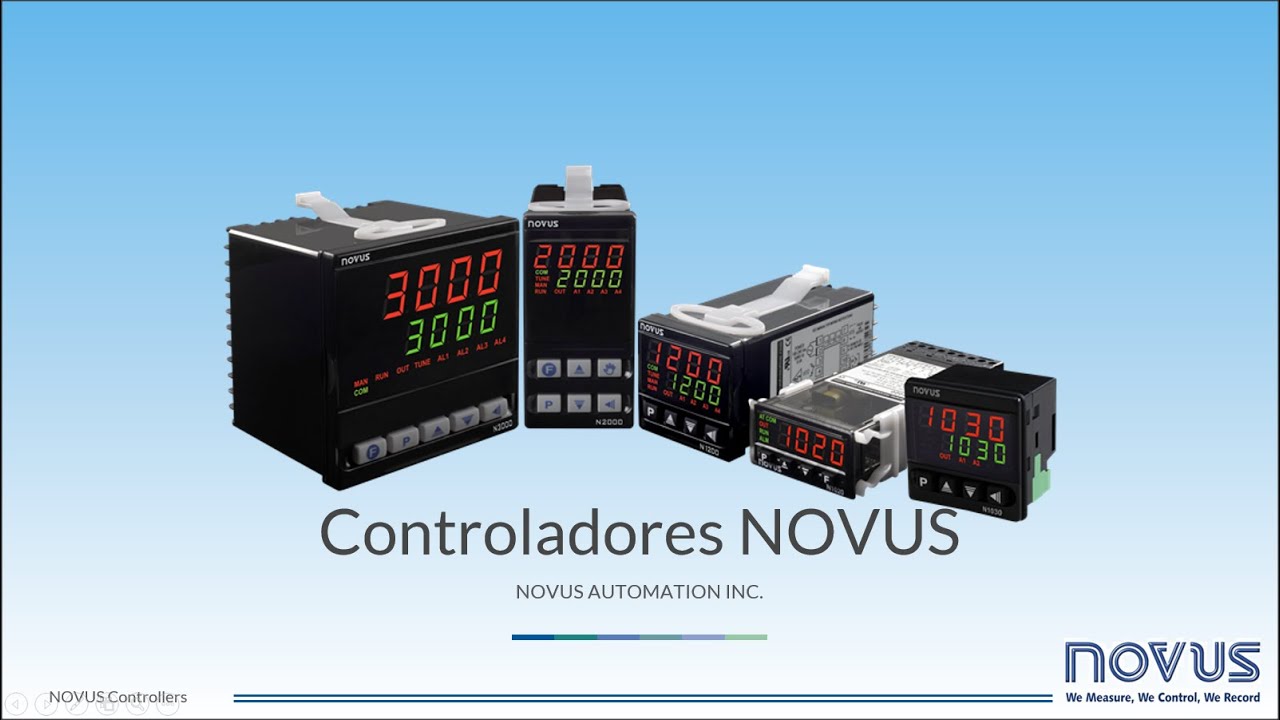 Controladores NOVUS : Básico a Avanzado