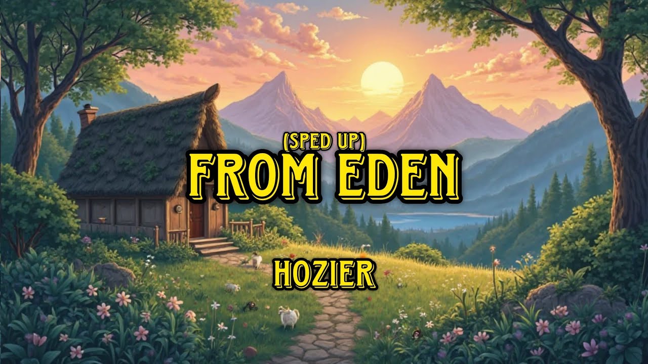 From Eden - Hozier (Lyrics/sped up)