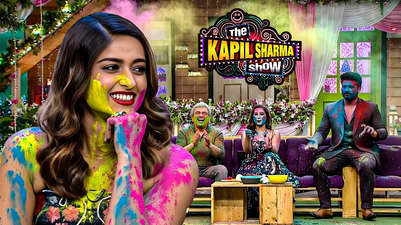 kapil के शो पर Anil kapoor ओर पूरी टीम ने खेली होली || The Kapil Sharma Show || Latest Episode ||