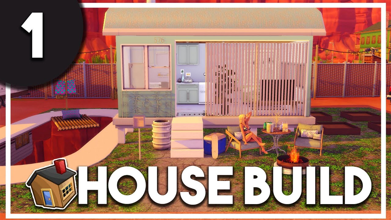 Sims 4|Trailer House + Tray Files