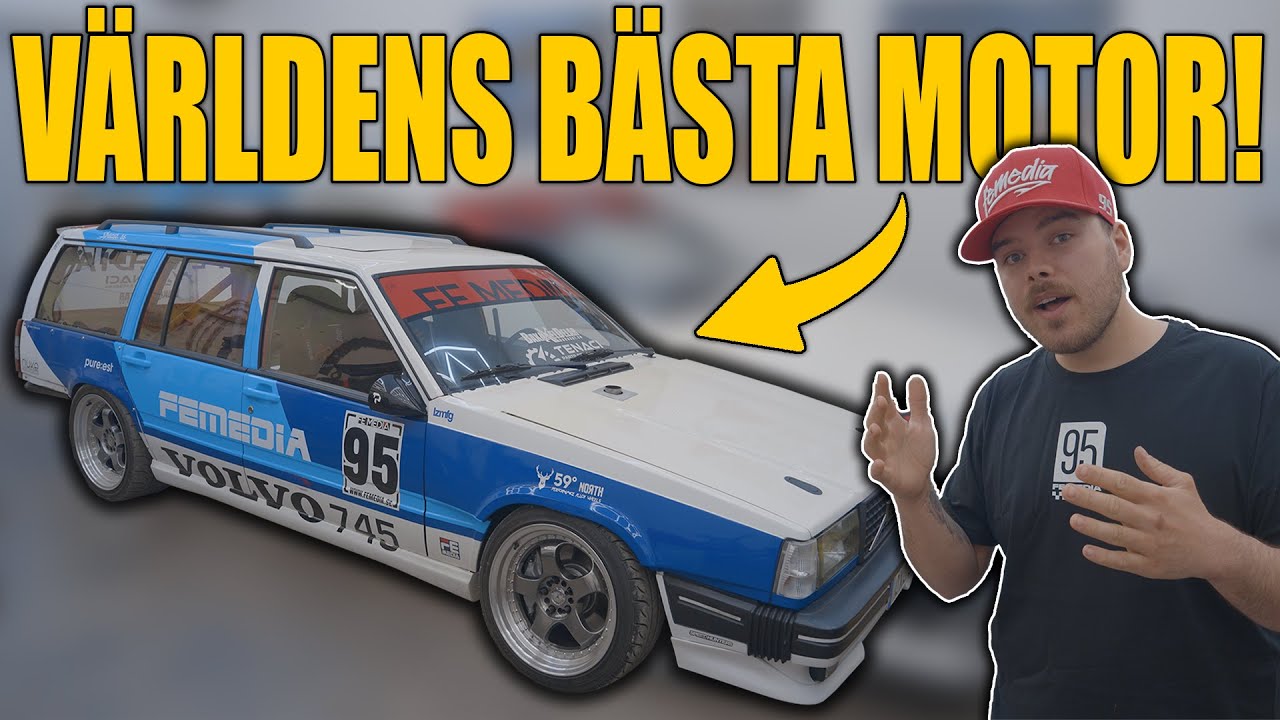 KÖPER V8 MOTOR TILL VOLVON