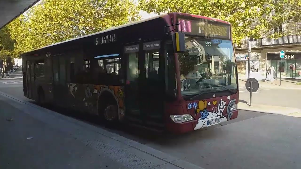 Tramway et bus au Havre et Harfleur