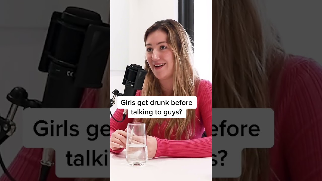 Girls get drunk before talking to guys? #shorts
