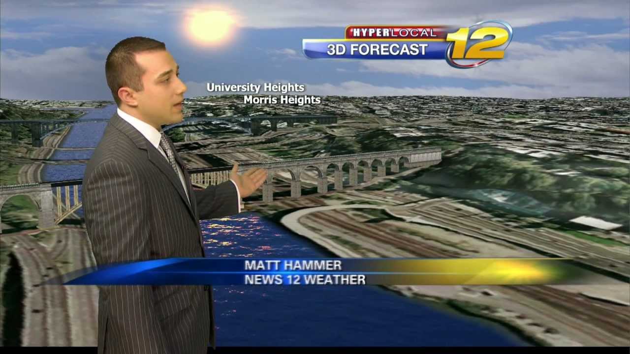 Weather with Matt Hammer: Bronx AM Show 08-17-12