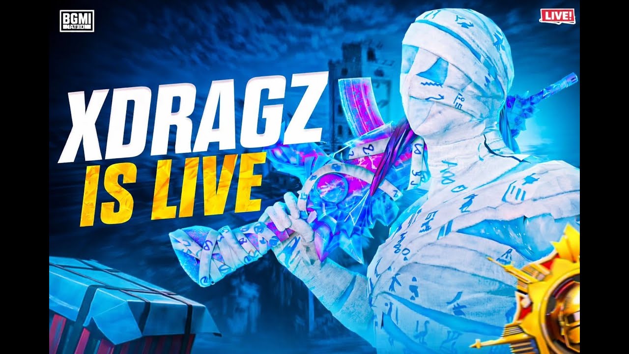 BGMI Live  | xdragz is back!! | BGMI