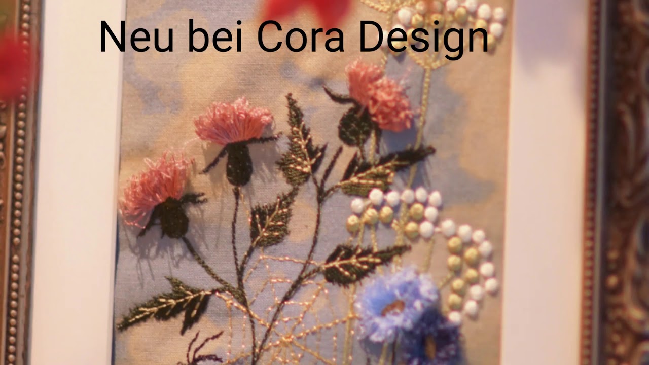 Stickdatei Cora Design Stickerei