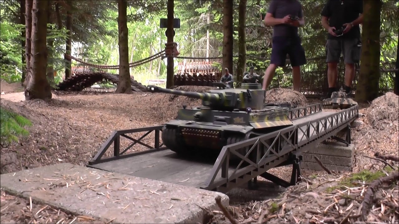 RC Tank Battle - Panzer Club Denmark   22 JULY 2018   Part 2